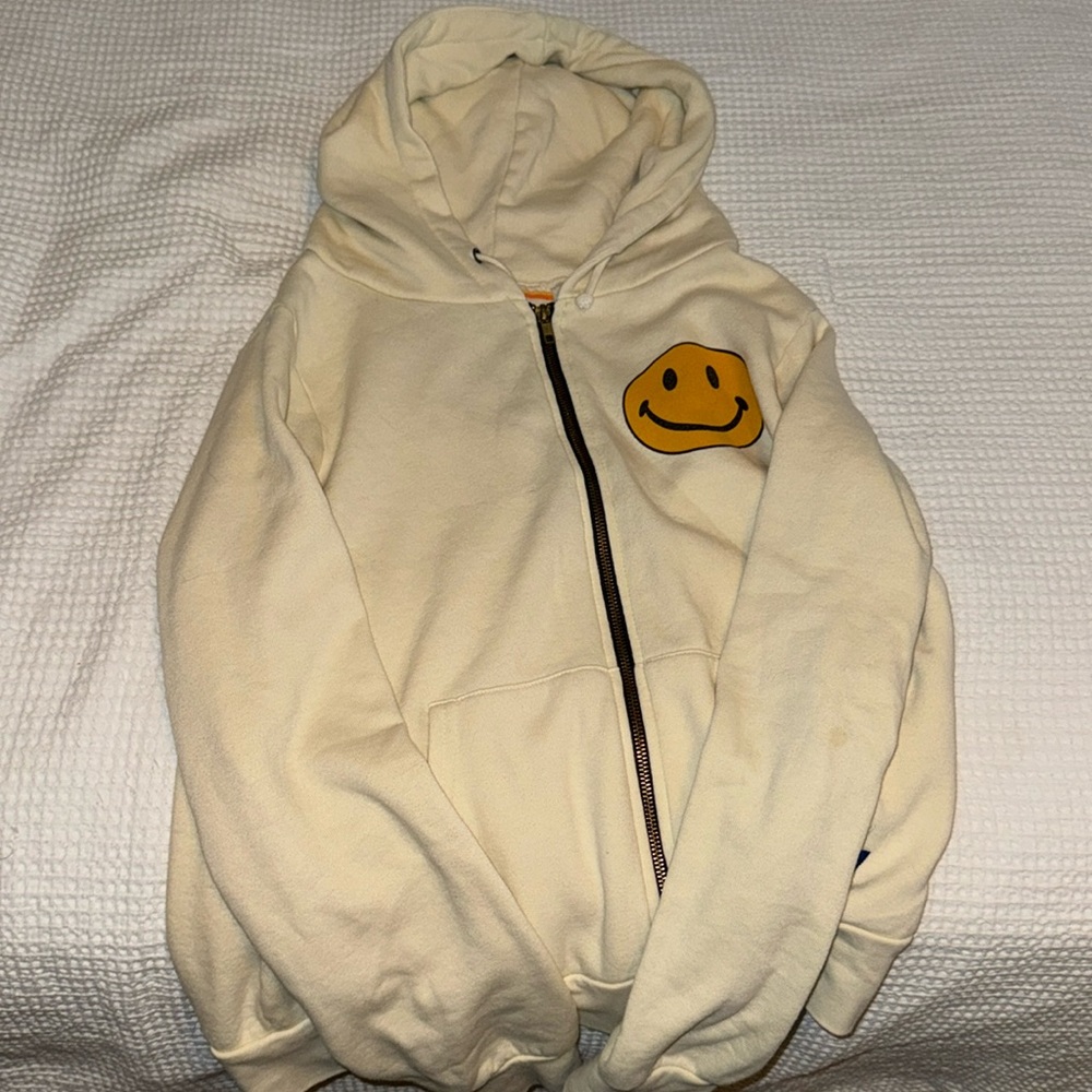 aviator nation smile zip up jacket